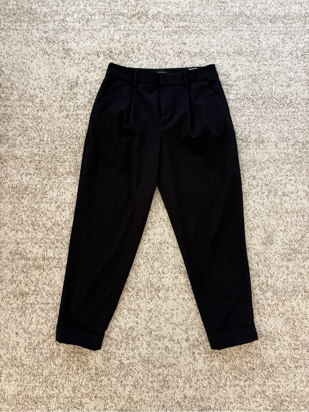 Banana Republic Black Women's Tailored Tapered Trousers